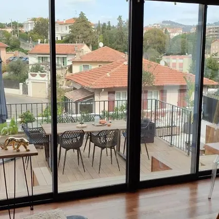 דירה Plein Sud - Magnifique Terrasse Ensoleillee קאן
